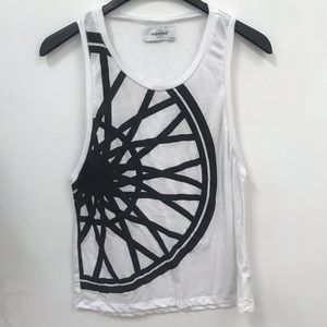 SoulCycle muscle exploding fly wheel tank medium